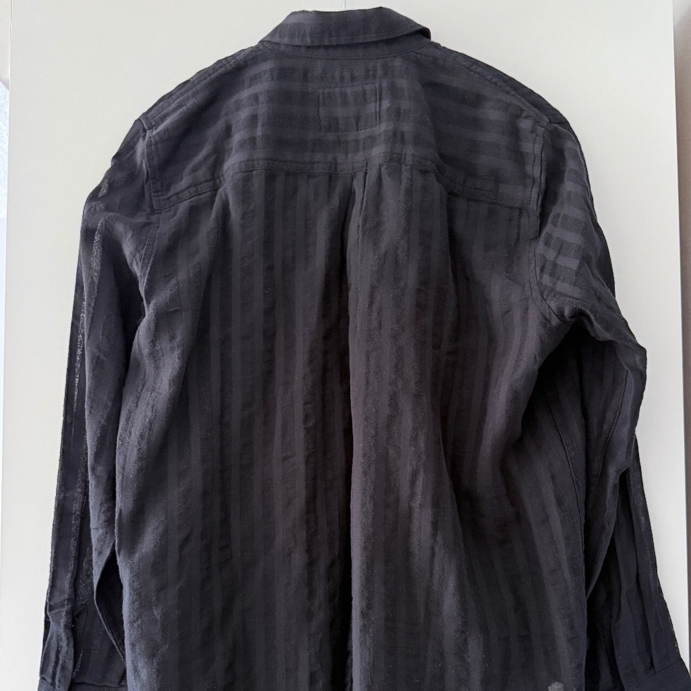 NEW Rails Charli Shirt β Black Shadow Stripe β Size Medium β NWT - Picture 13 of 15